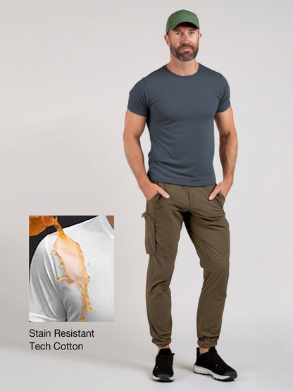 Unisex Stain Resistant T-Shirt Tech Cotton