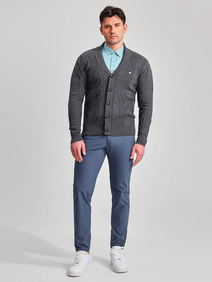 Shawl Collar Cardigan Sweater