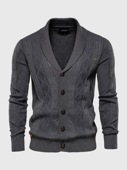 Shawl Collar Cardigan Sweater