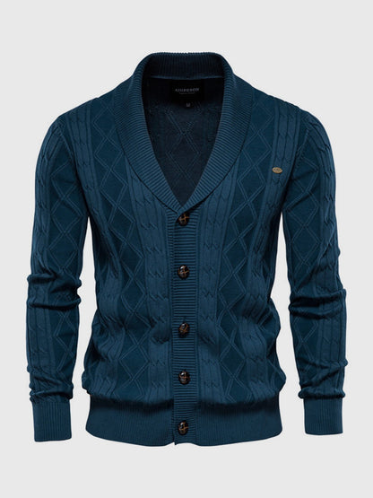 Shawl Collar Cardigan Sweater