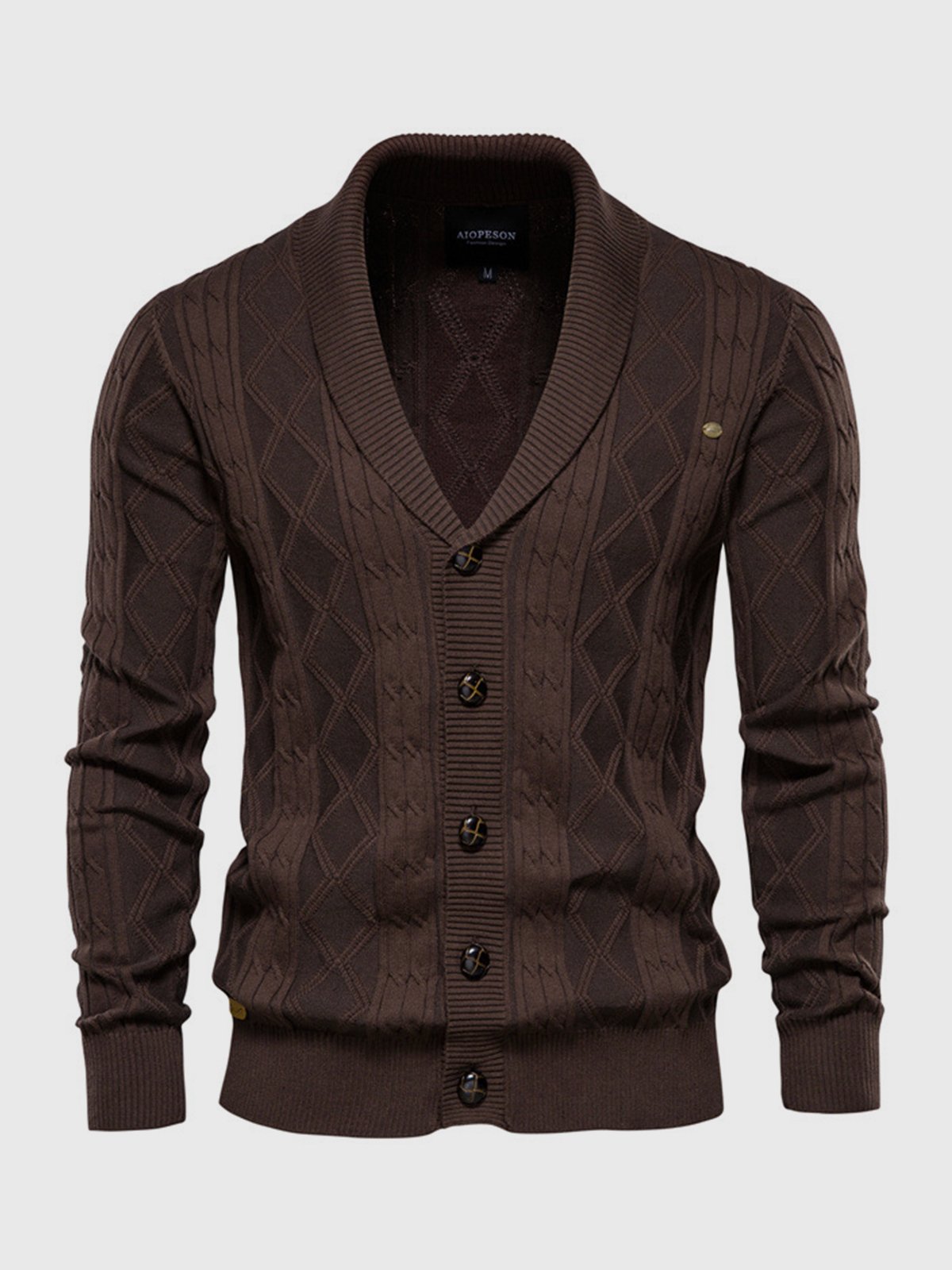 Shawl Collar Cardigan Sweater