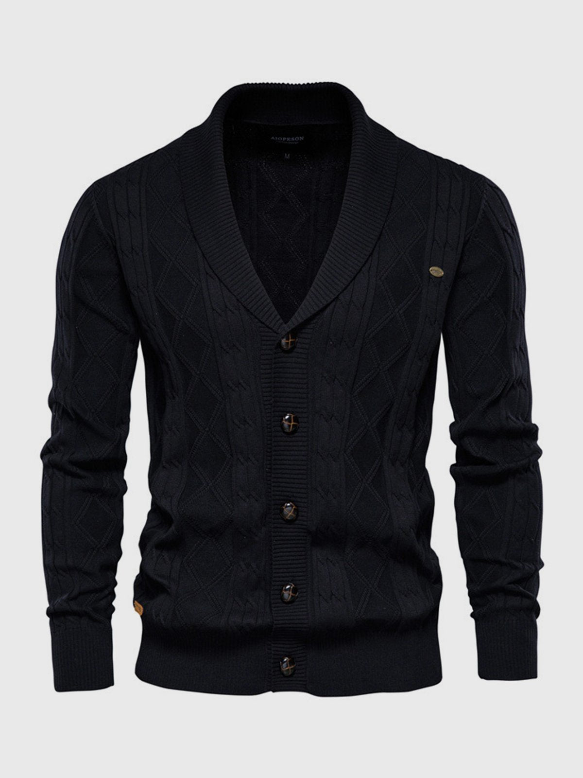 Shawl Collar Cardigan Sweater