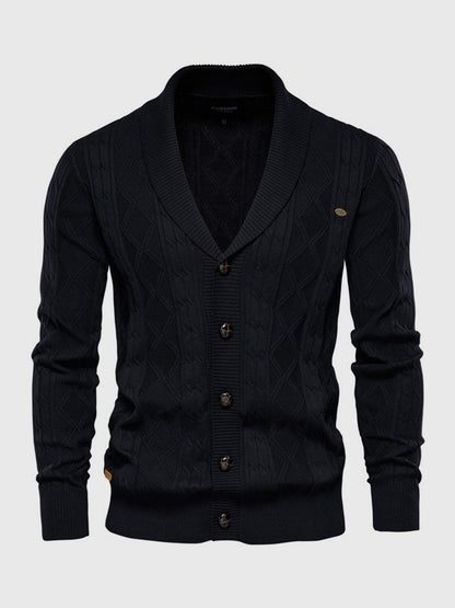 Shawl Collar Cardigan Sweater